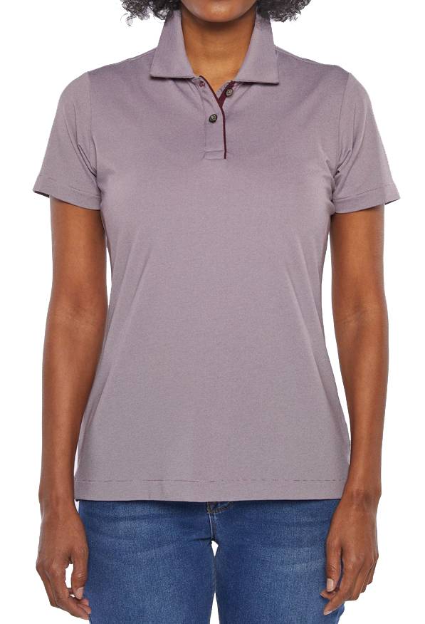 HAMPTON MICRO STRIPE POLO LADIES